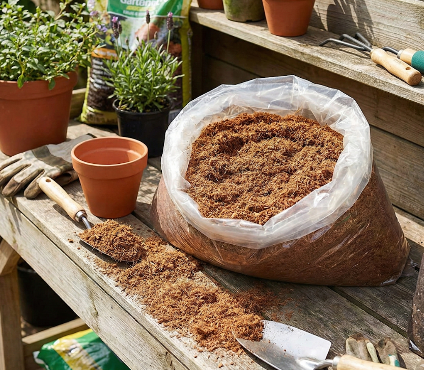 Saco Coco Triturado (Fibroso) - 50 l