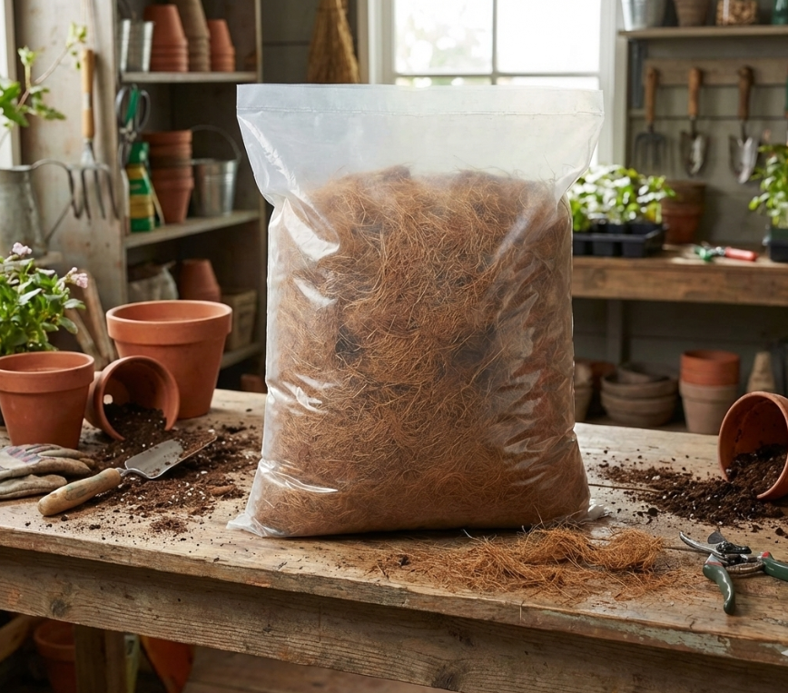 Saco Fibra de Coco (cobertura) - 5kg (6m2)
